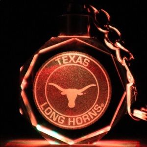 Texas longhorns keychain